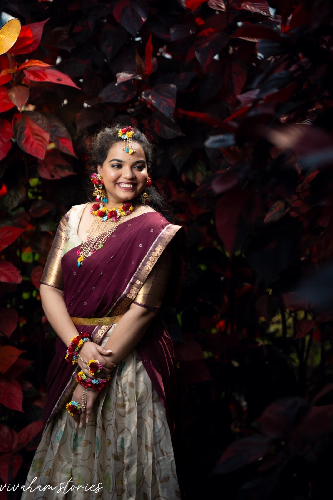 Floral Lehenga Bride